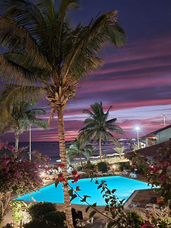 Adults Only Beachfront 1 Bed Studio Apartment In Porto Antigo 2 Santa Maria Sal With Pool Free Wifi & Aircon Ideal Long Stays מראה חיצוני תמונה